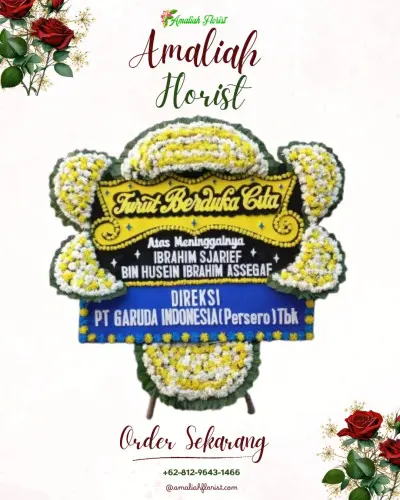 Papan Bunga Duka di Cukanggalih