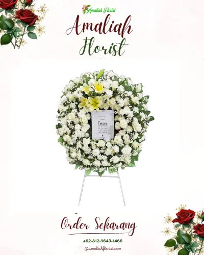 Krans Bunga Duka Cita di Cukanggalih